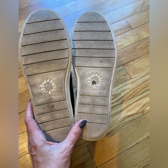 Yellow Box Black Athletic Booties - Size 8. EUC - Picture 11 of 11